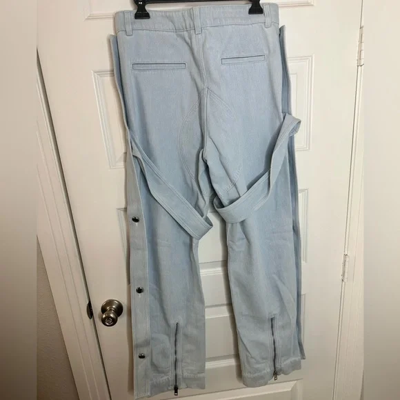 Burberry Amelia Detachable Strap Cargo Jeans
